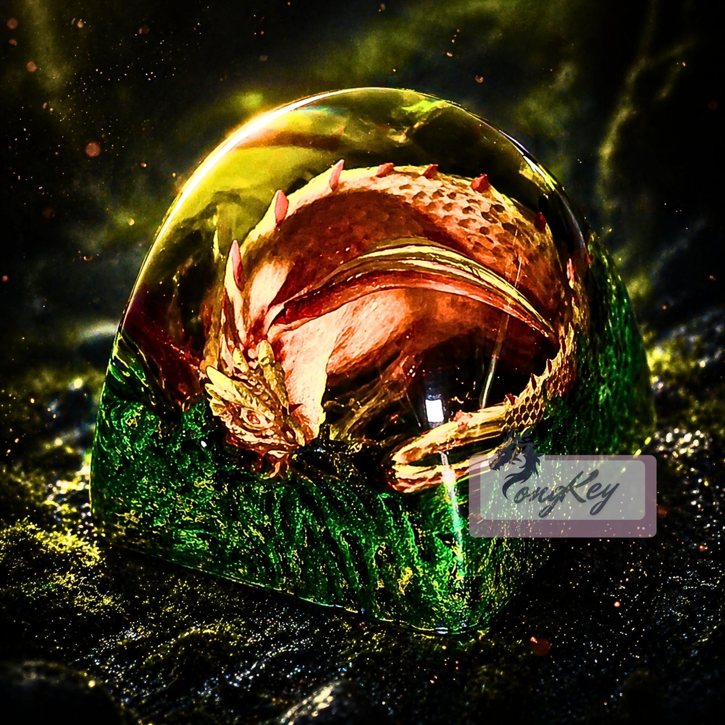 Keycap Rồng Xanh